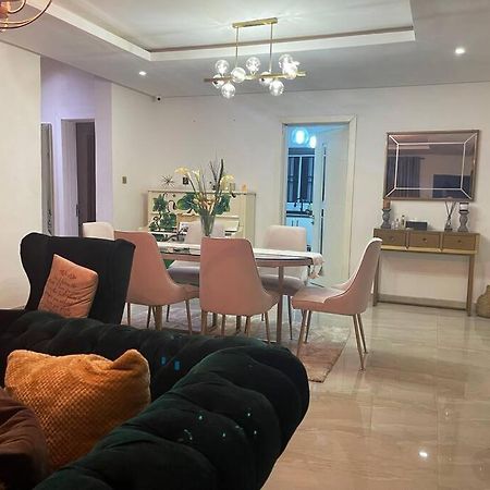 Cozy 3 Bedroom Flat In Serene Gated Ikoyi Estate Lagos Bagian luar foto